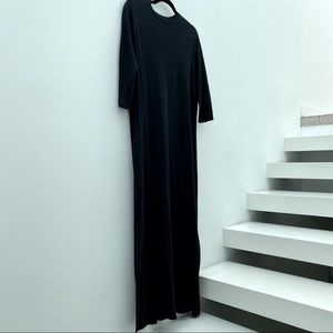 The Squad Maxi T-shirt dress linen blend